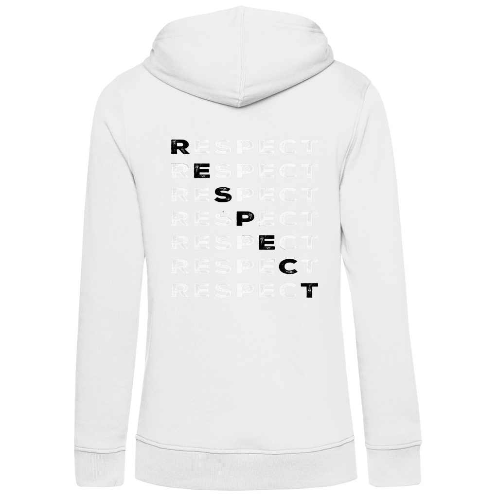 Bio Premium Damen Hoodie respect