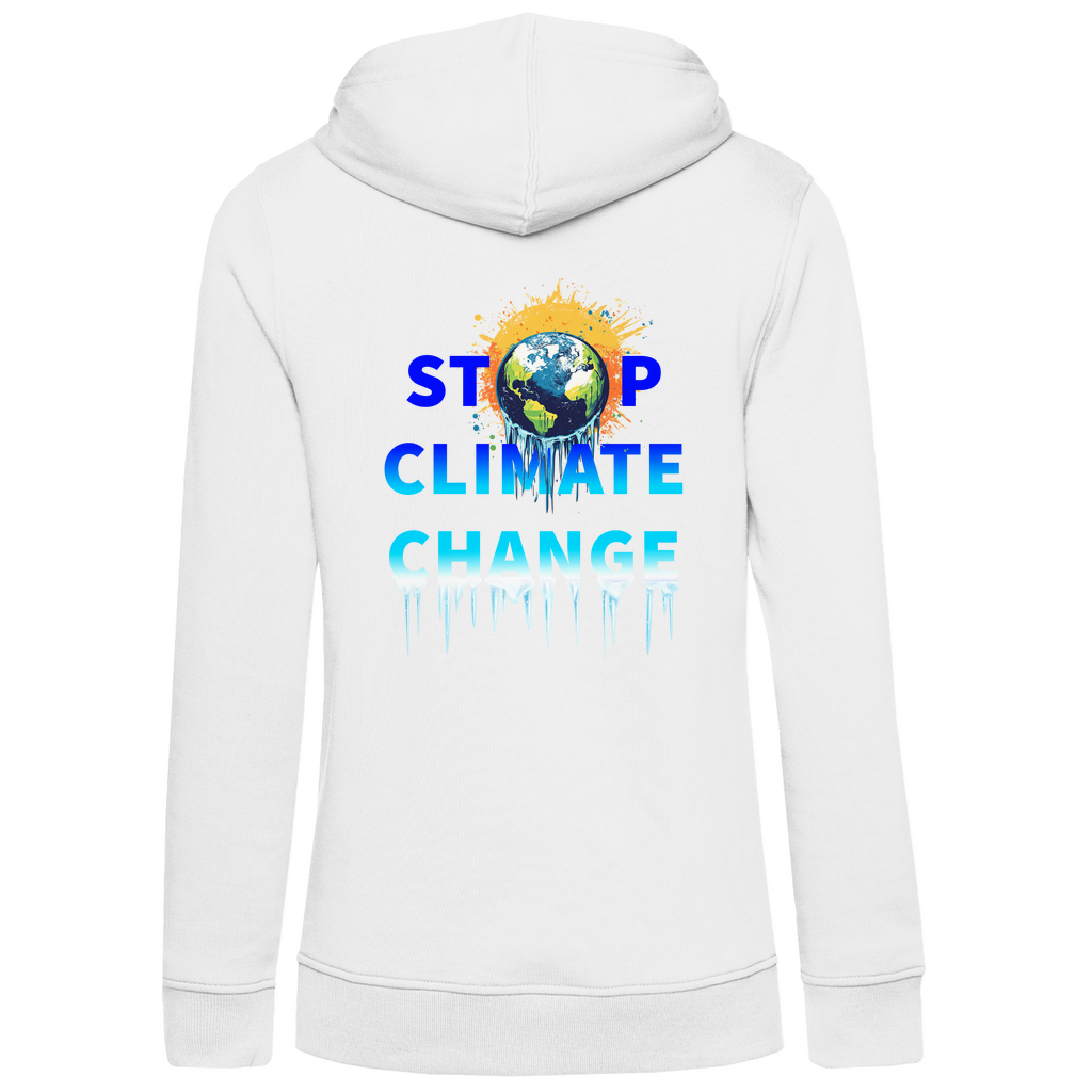 Bio Premium Damen Hoodie two worlds