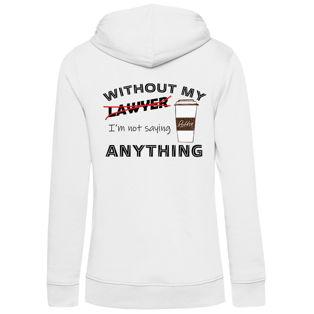 Bio Premium Damen Hoodie coffee