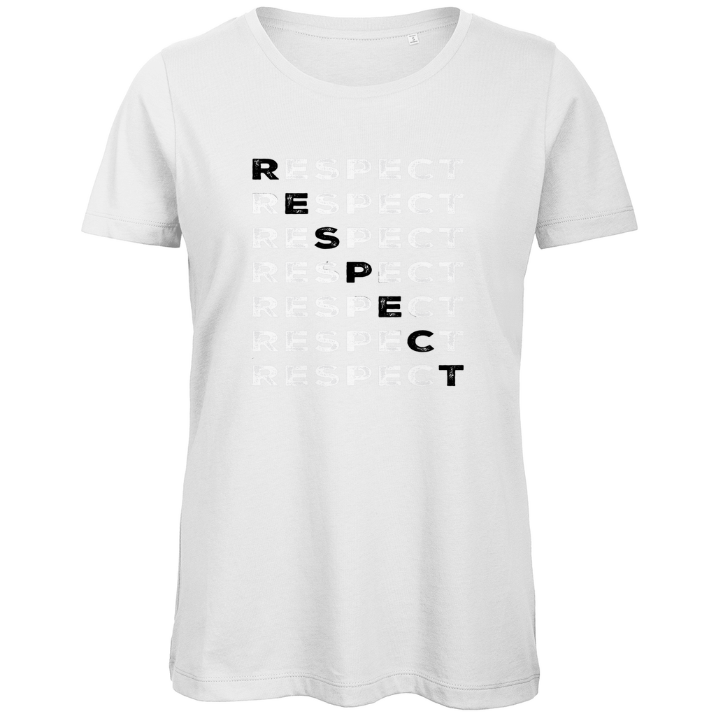 Premium Bio Damen T-Shirt respect