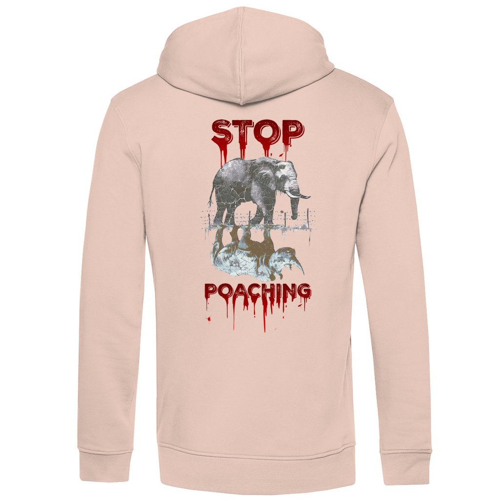 Bio Premium Herren Hoodie stop poaching