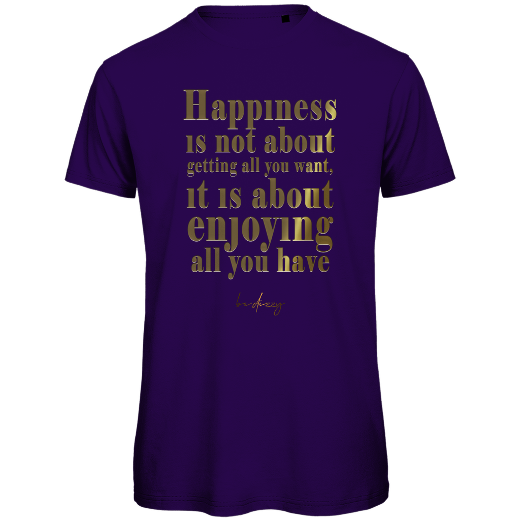 T-shirt bio premium homme bonheur