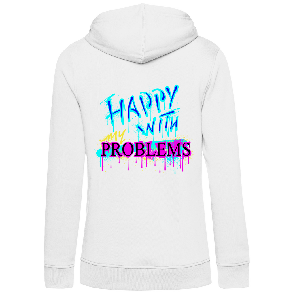 Bio Premium Damen Hoodie happy