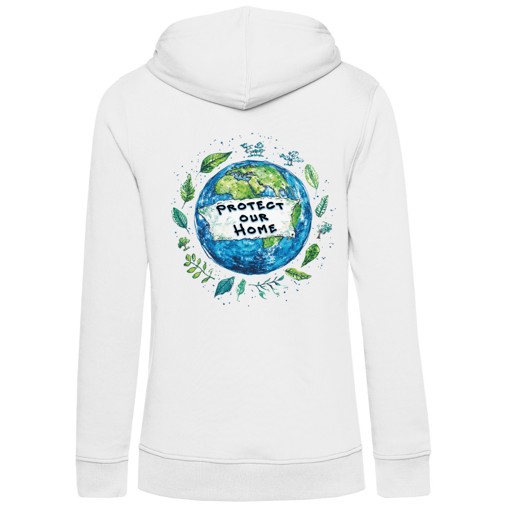 Bio Premium Damen Hoodie climate change