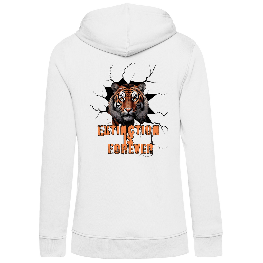 Bio Premium Damen Hoodie tiger