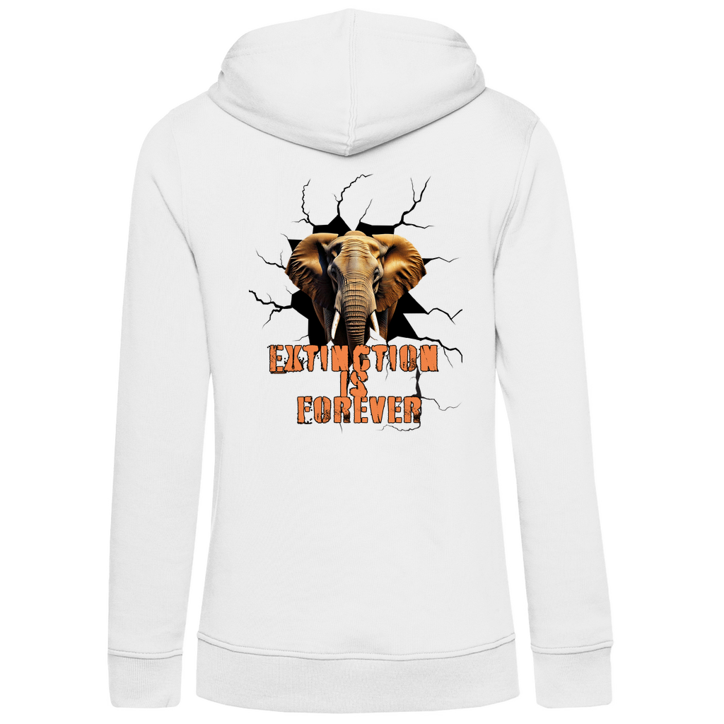 Bio Premium Damen Hoodie elephant