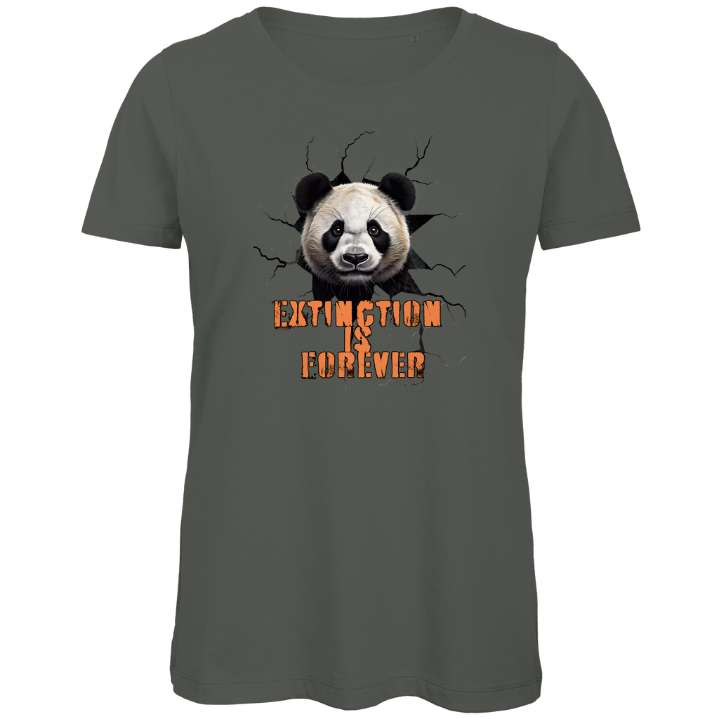 Premium Bio Damen T-Shirt panda