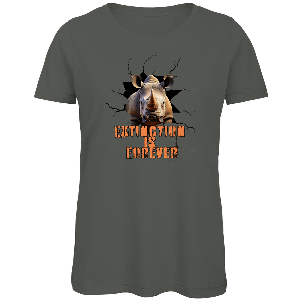 Premium Bio Damen T-Shirt rhino
