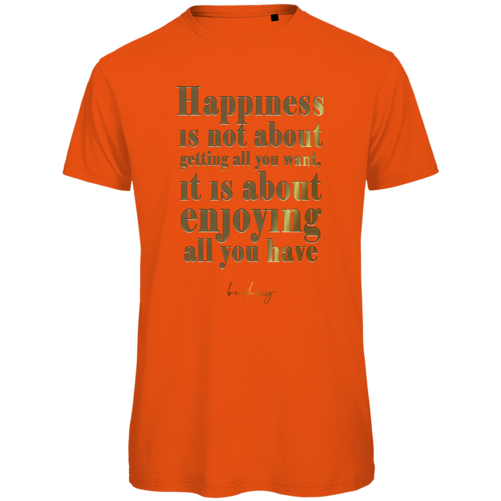 T-shirt bio premium homme bonheur