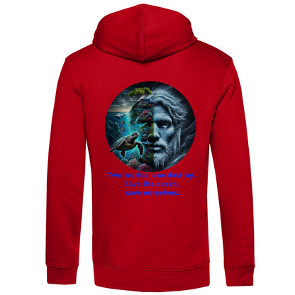 Bio Premium Herren Hoodie ocean