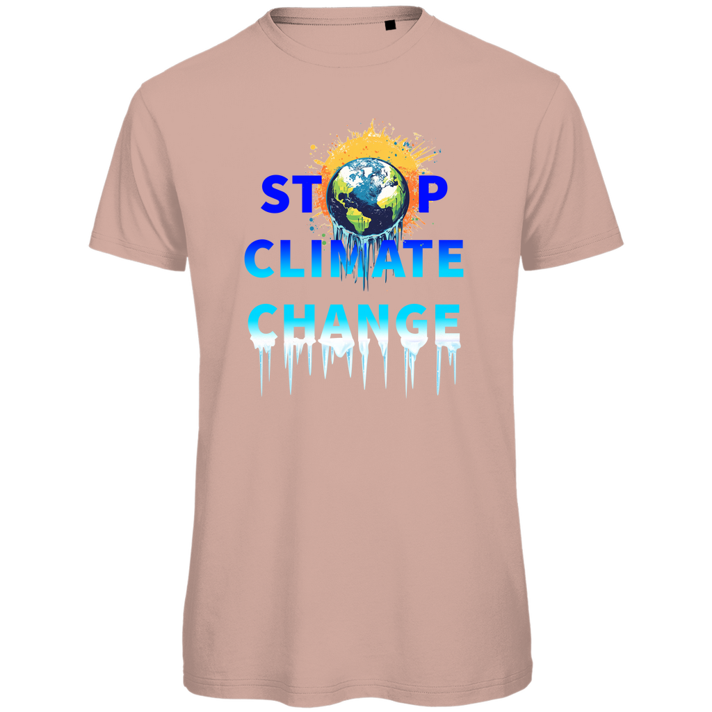 T-shirt bio premium homme changement climatique