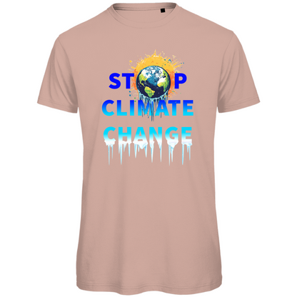 T-shirt bio premium homme changement climatique