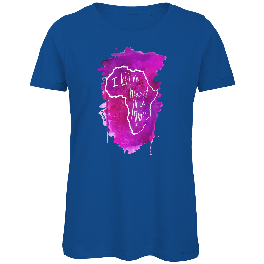 Premium Bio Damen T-Shirt africa pink