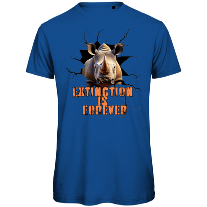 Premium organic men's T-shirt rhino