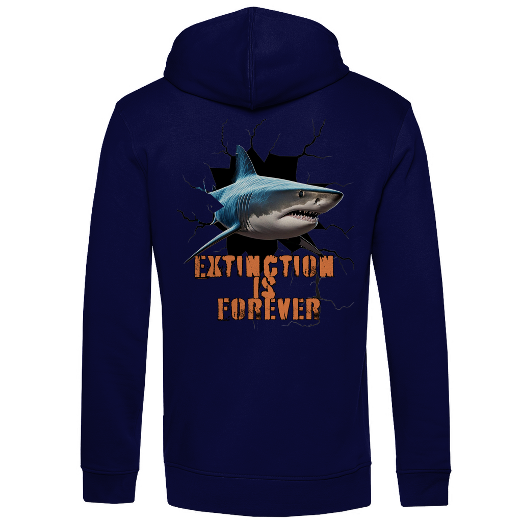 Bio Premium Herren Hoodie shark