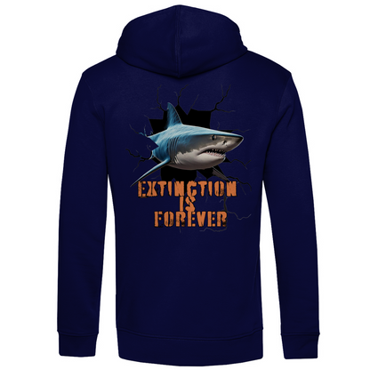 Bio Premium Herren Hoodie shark