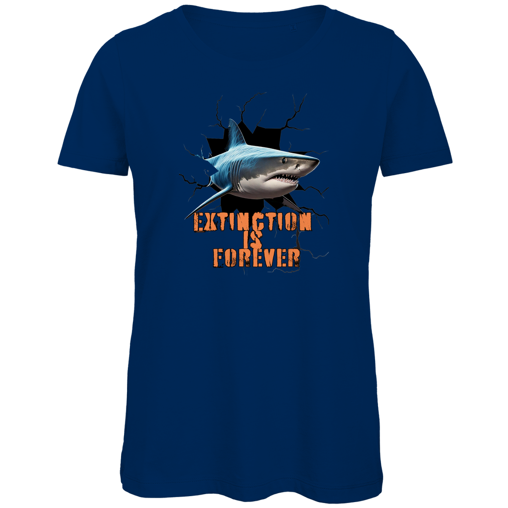 Premium Bio Damen T-Shirt shark