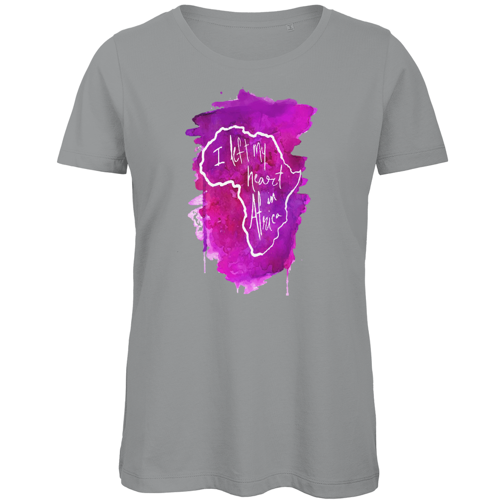 Premium Bio Damen T-Shirt africa pink