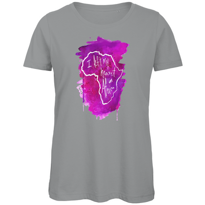 Premium Bio Damen T-Shirt africa pink