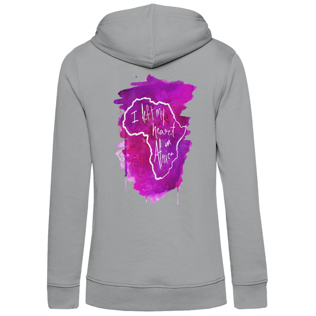 Bio Premium Damen Hoodie africa pink