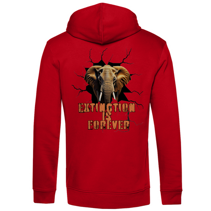 Bio Premium Herren Hoodie elephant