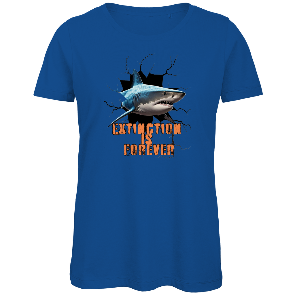 Premium Bio Damen T-Shirt shark