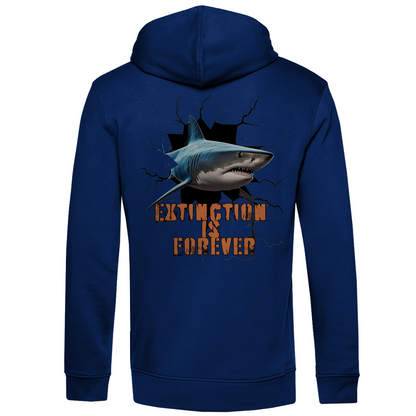 Bio Premium Herren Hoodie shark