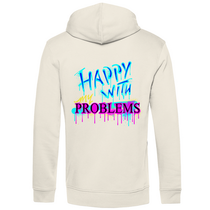 Bio Premium Herren Hoodie happy