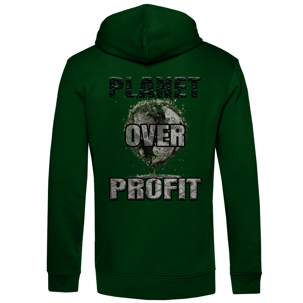 Bio Premium Herren Hoodie planet over profit