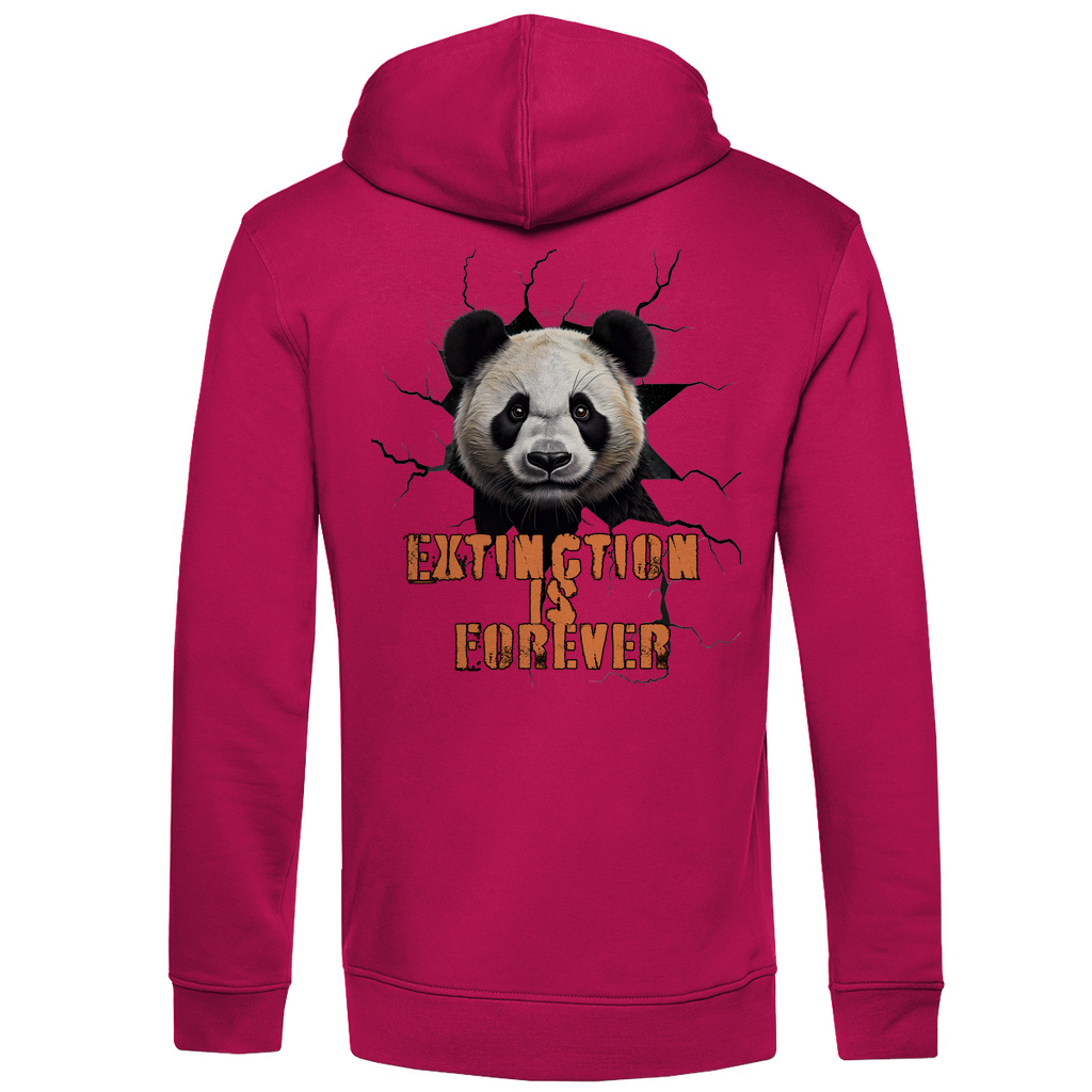 Bio Premium Herren Hoodie panda