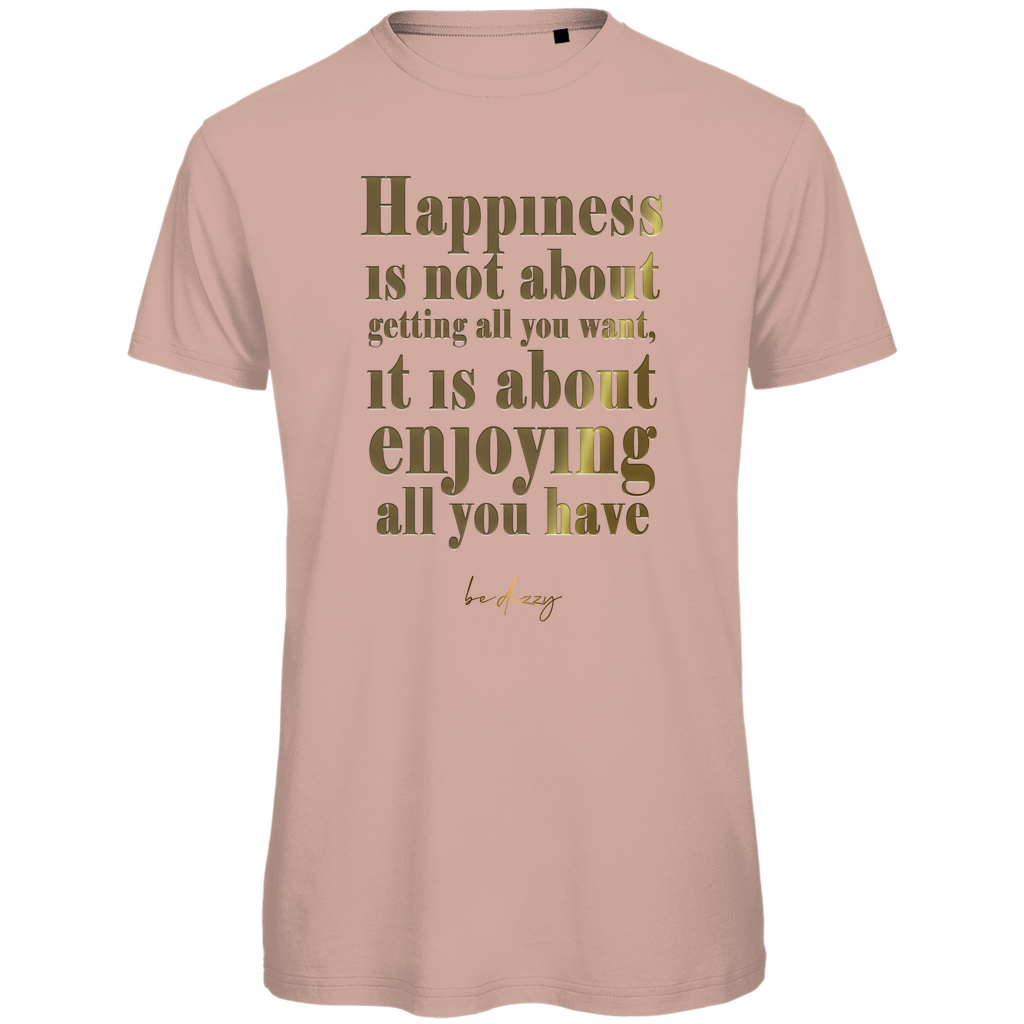 T-shirt bio premium homme bonheur