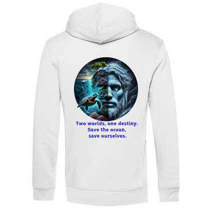 Bio Premium Herren Hoodie ocean