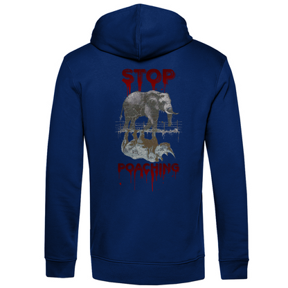 Bio Premium Herren Hoodie stop poaching