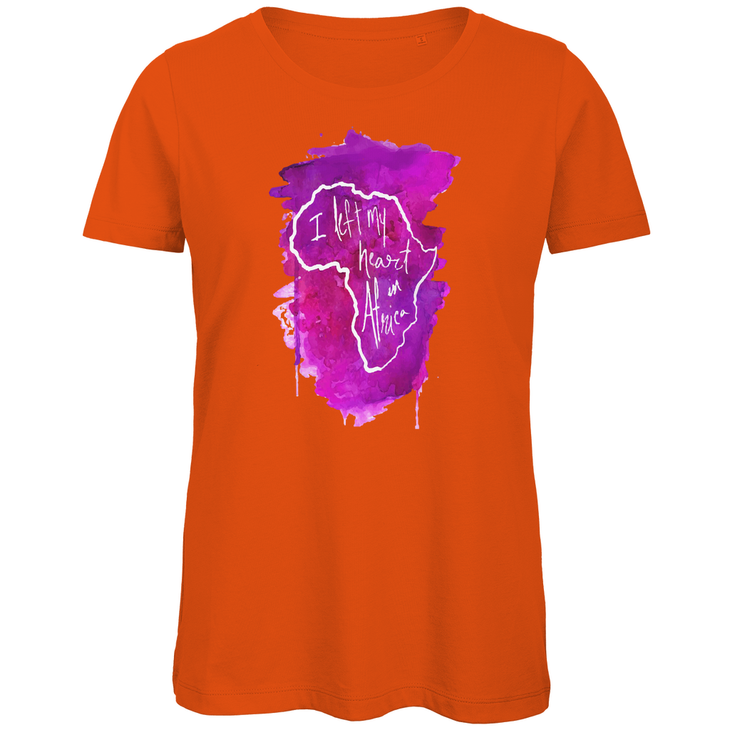 Premium Bio Damen T-Shirt africa pink
