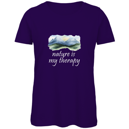 Premium Bio Damen T-Shirt therapy
