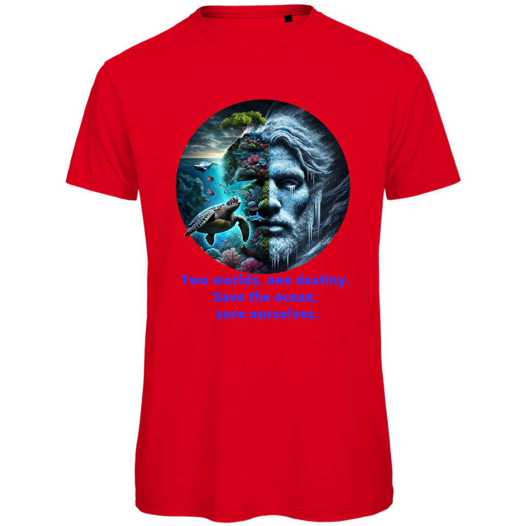 T-shirt bio premium homme océan