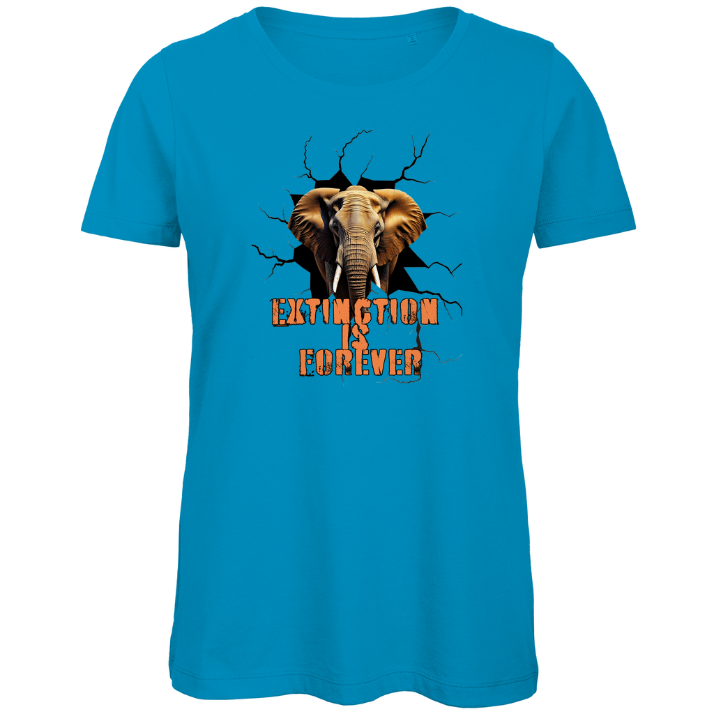 Premium Bio Damen T-Shirt elephant