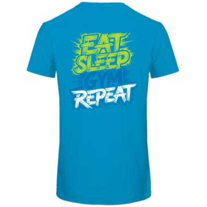 Premium Bio Herren T-Shirt eat-sleep