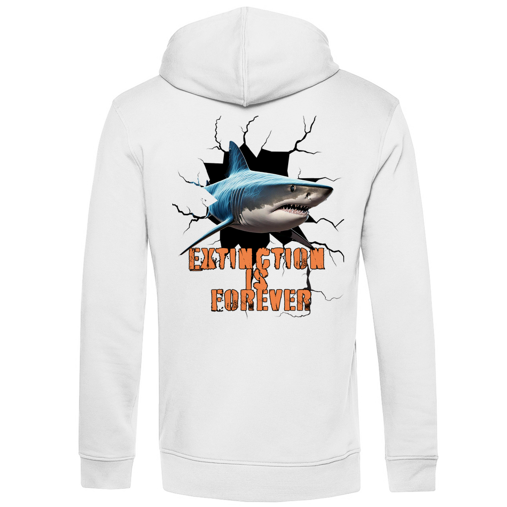 Bio Premium Herren Hoodie shark