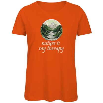 Premium Bio Damen T-Shirt therapy