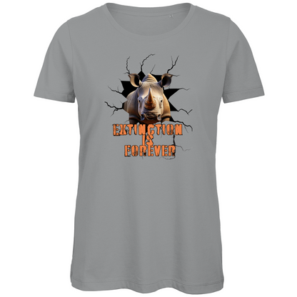 Premium Bio Damen T-Shirt rhino