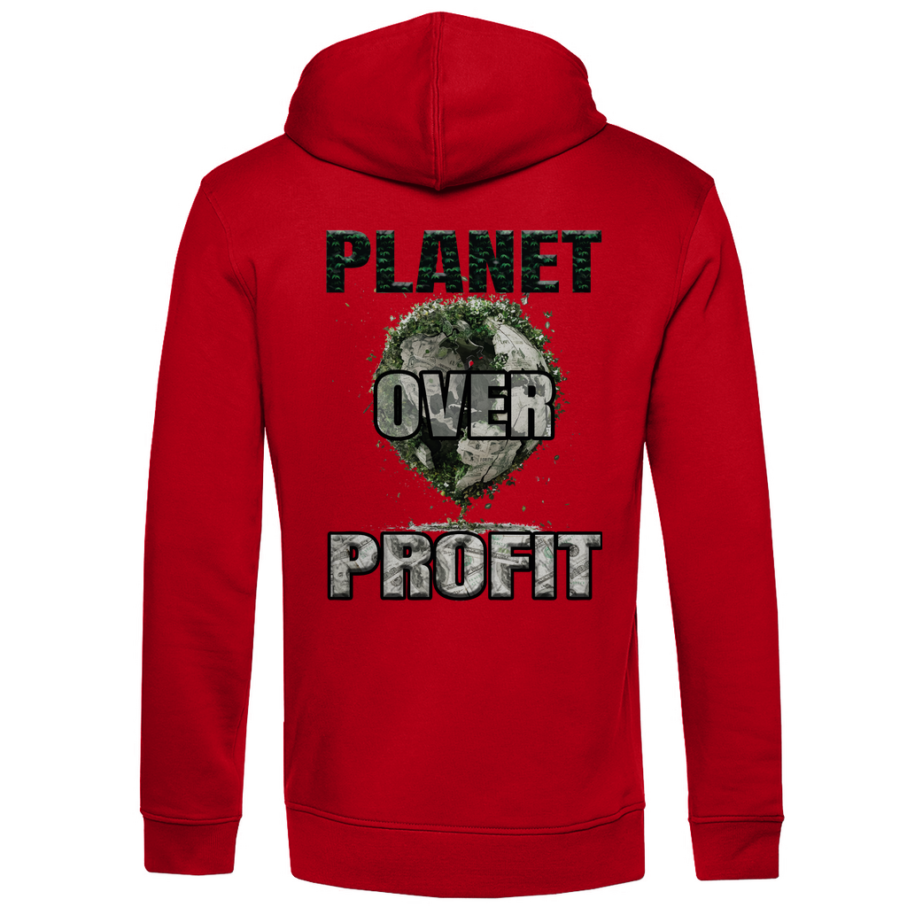 Bio Premium Herren Hoodie planet over profit