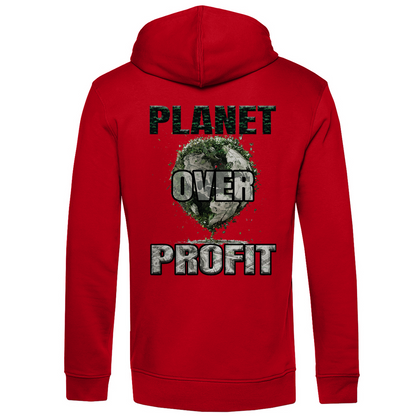 Bio Premium Herren Hoodie planet over profit