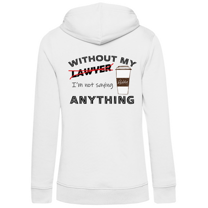 Bio Premium Damen Hoodie coffee