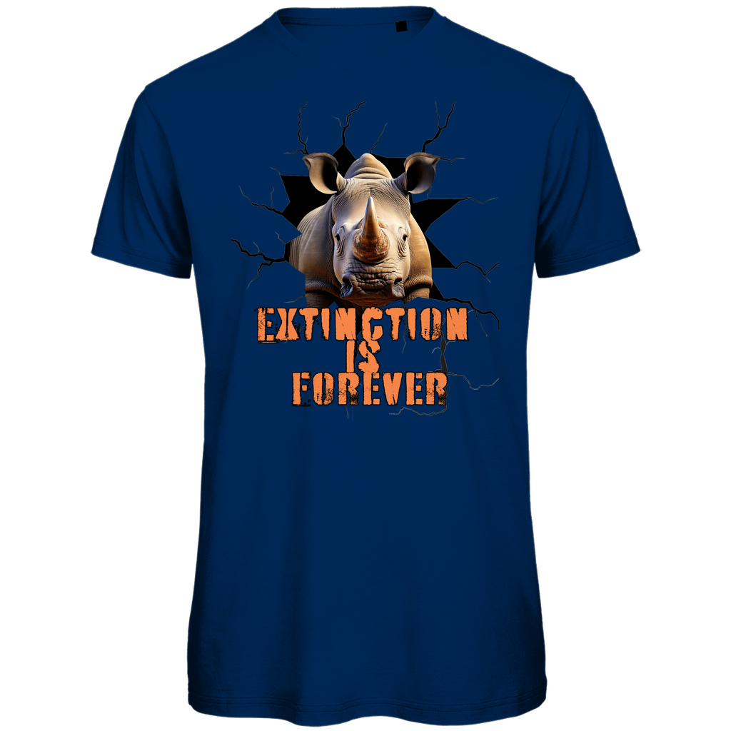 Premium organic men's T-shirt rhino