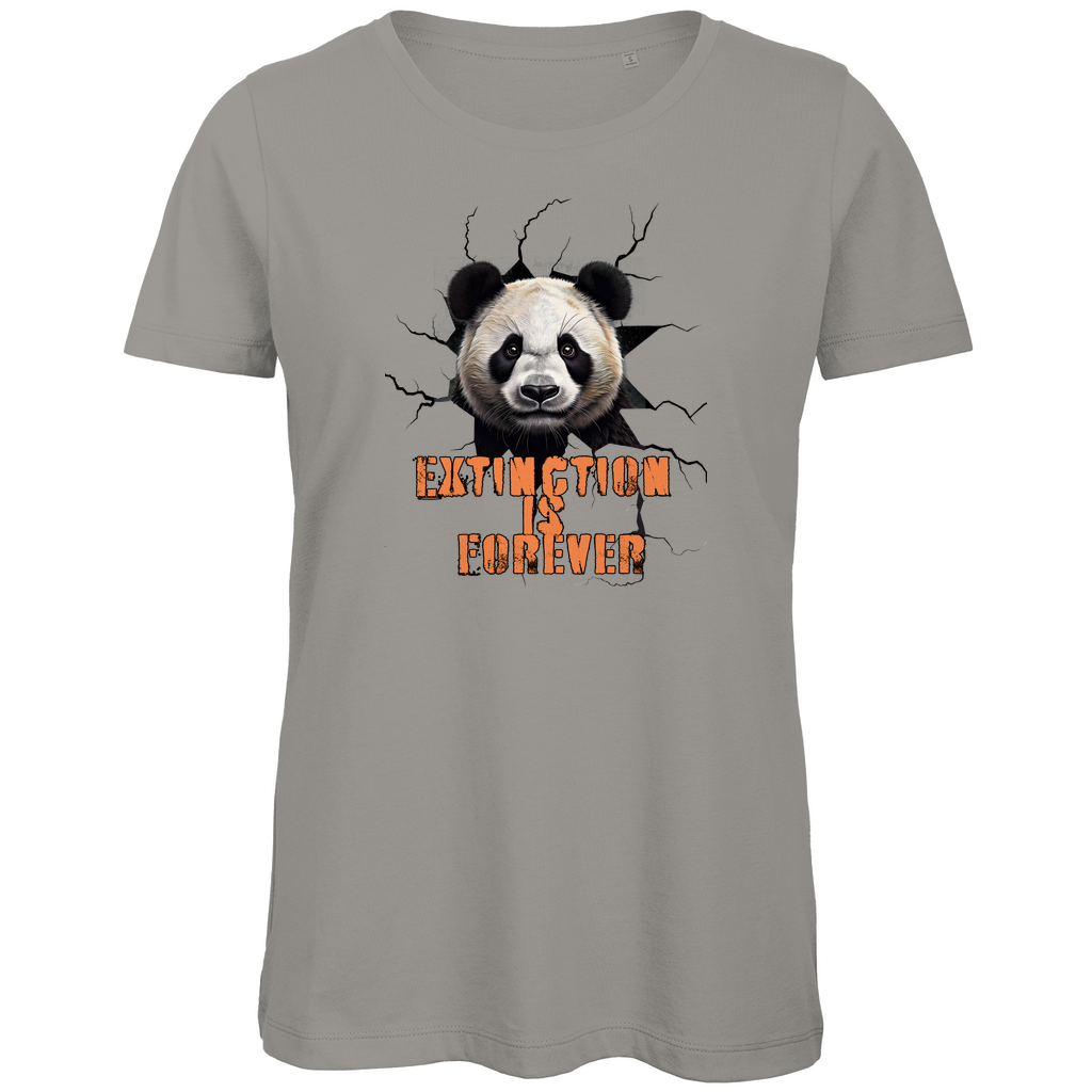 Premium Bio Damen T-Shirt panda
