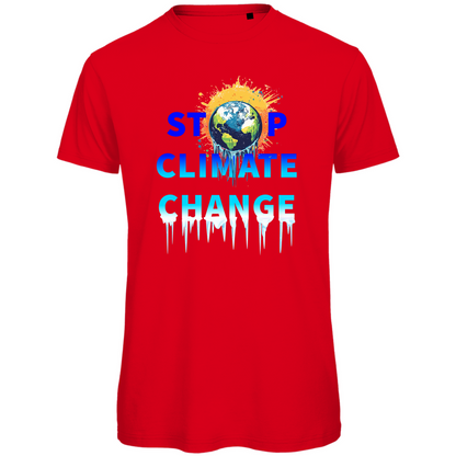 T-shirt bio premium homme changement climatique
