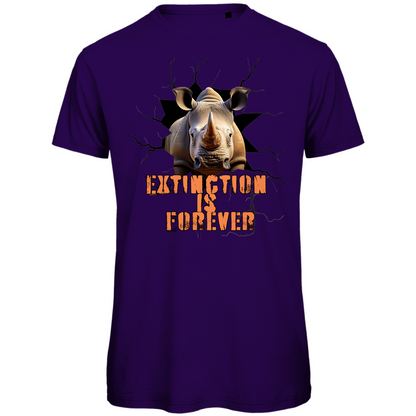 Premium organic men's T-shirt rhino