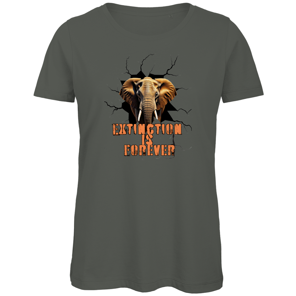 Premium Bio Damen T-Shirt elephant