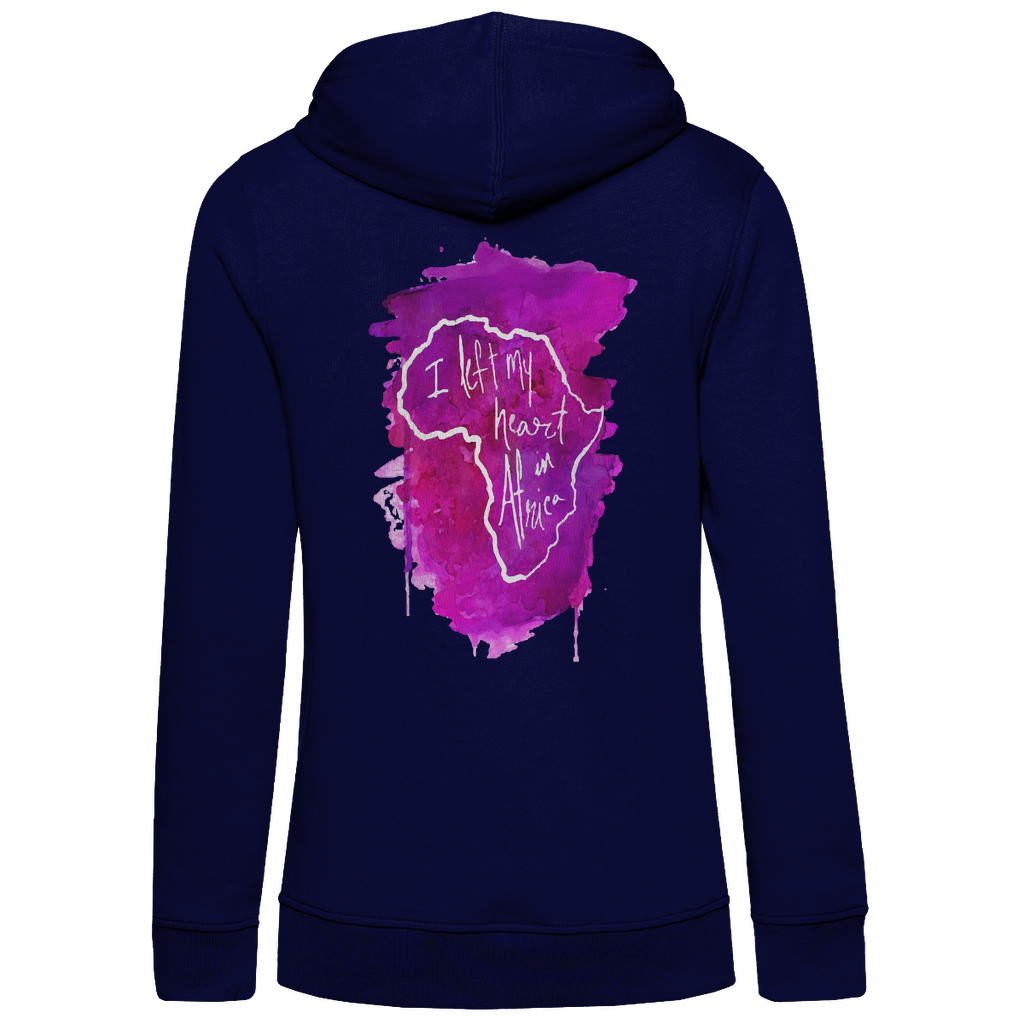 Bio Premium Damen Hoodie africa pink